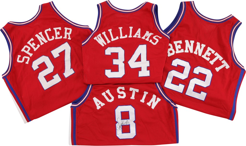 1990s Los Angeles Clippers Game Worn Jersey Collection (4)