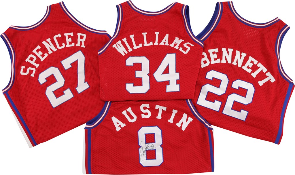 Basketball - 1990s Los Angeles Clippers Game Worn Jersey Collection (4)