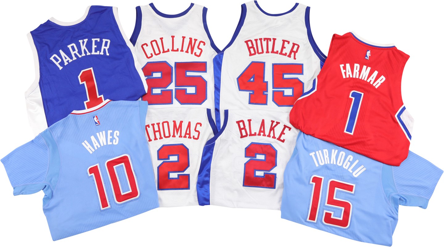 - 2000s-2010s Los Angeles Clippers Game Worn Jerseys (8)