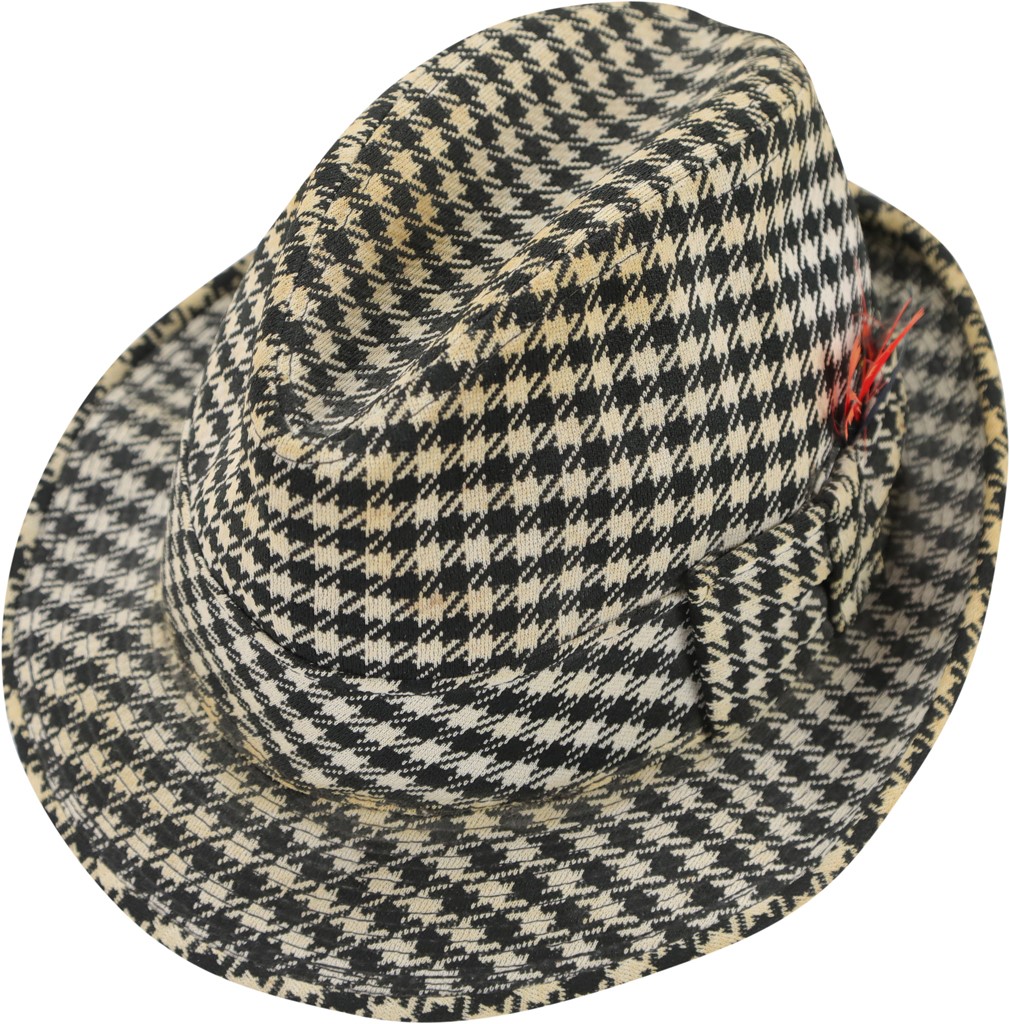 - Bear Bryant's Personally Owned and Worn Houndstooth Hat