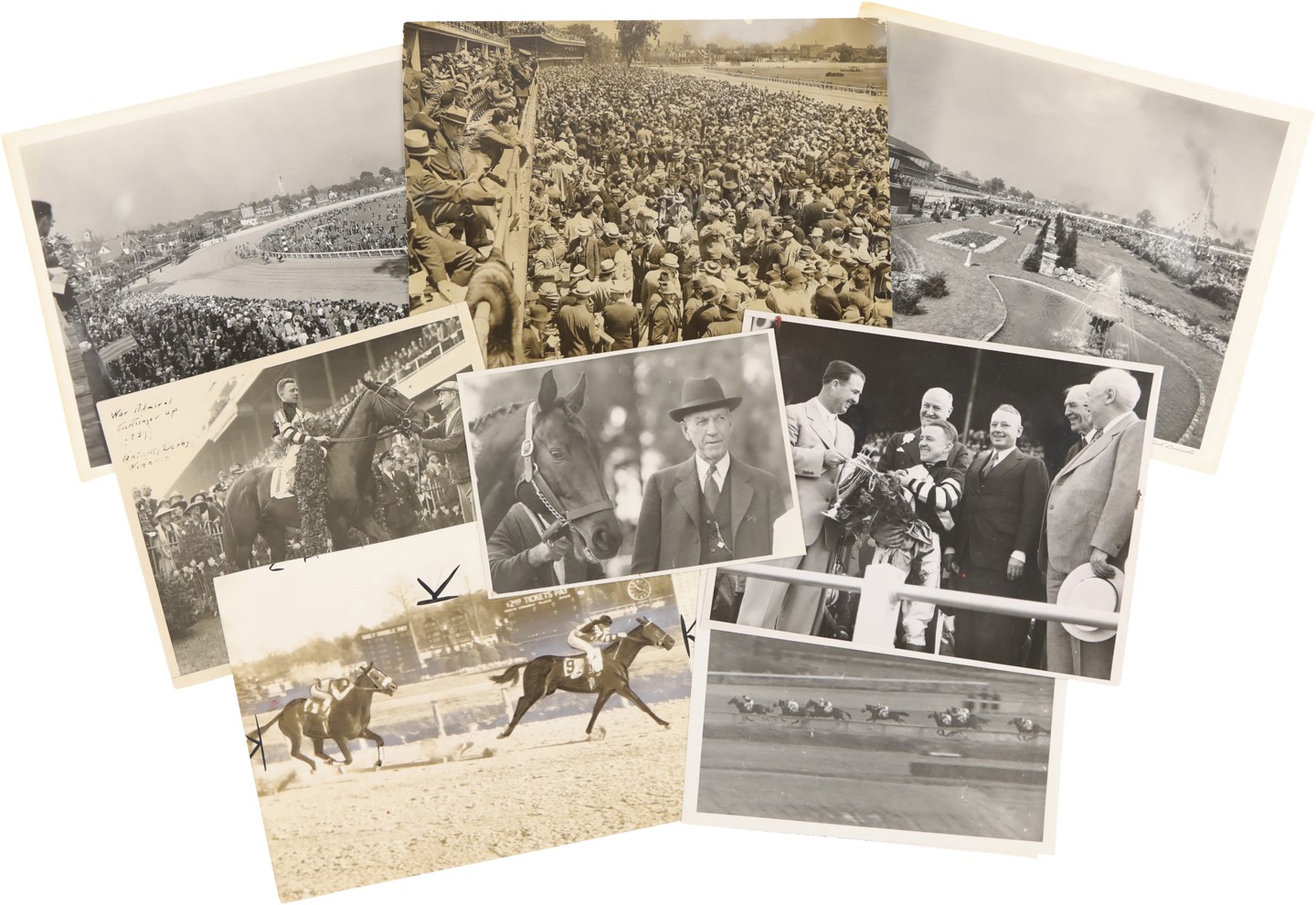 Photographs of Triple Crown Winner War Admiral from the Outset of Career Including The Kentucky Derby (40)