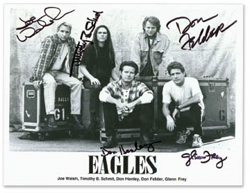 Clothing - Eagles Autographed Photograph