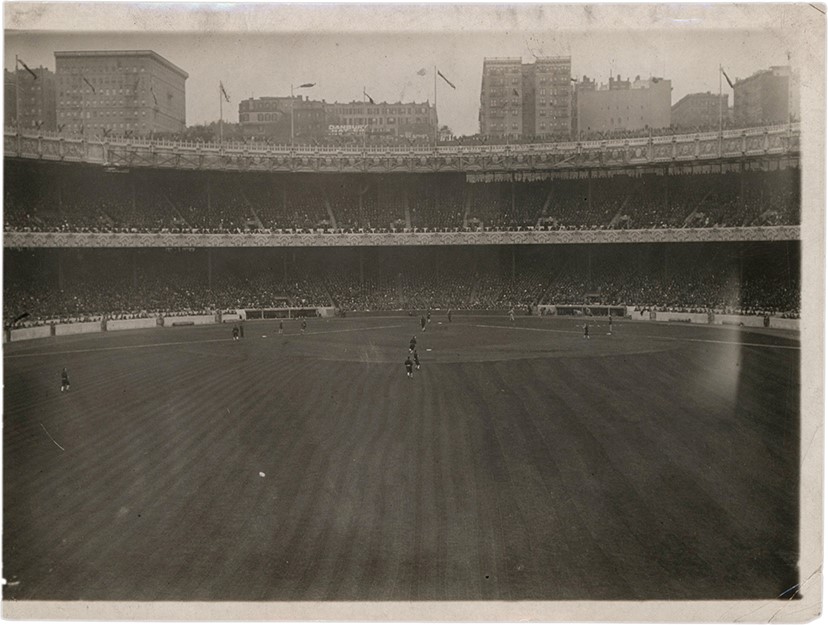 The Brown Brothers Collection - Beautiful View of the Polo Grounds Photograph (PSA Type I)