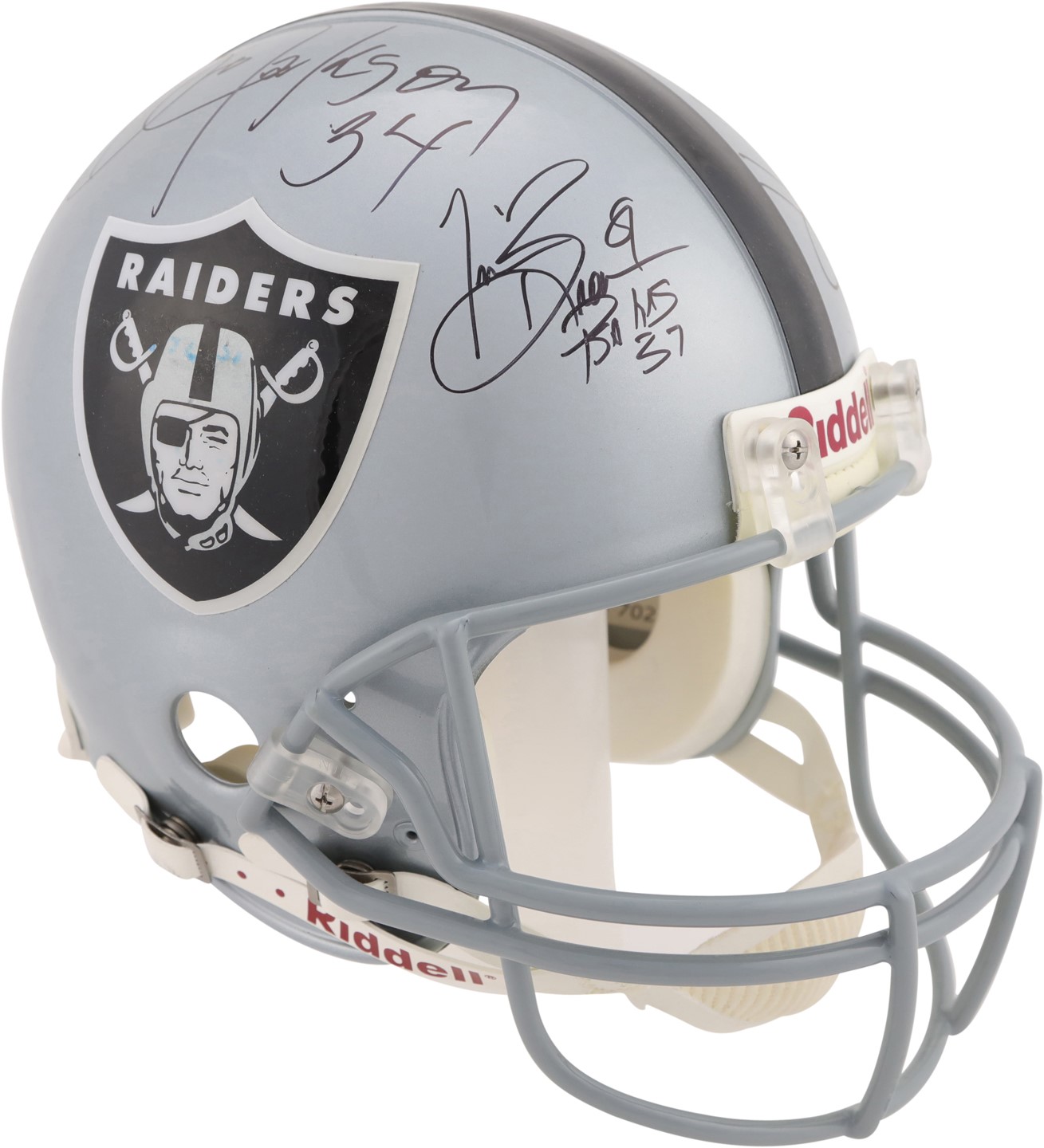 Bill Romanowski Storage Find - Raiders Legends Signed Helmet