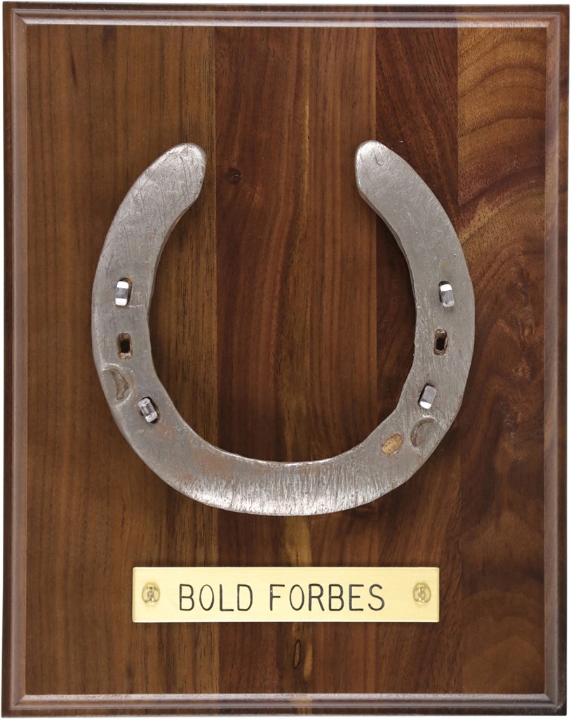 Horse Racing - Bold Forbes Stallion Shoe