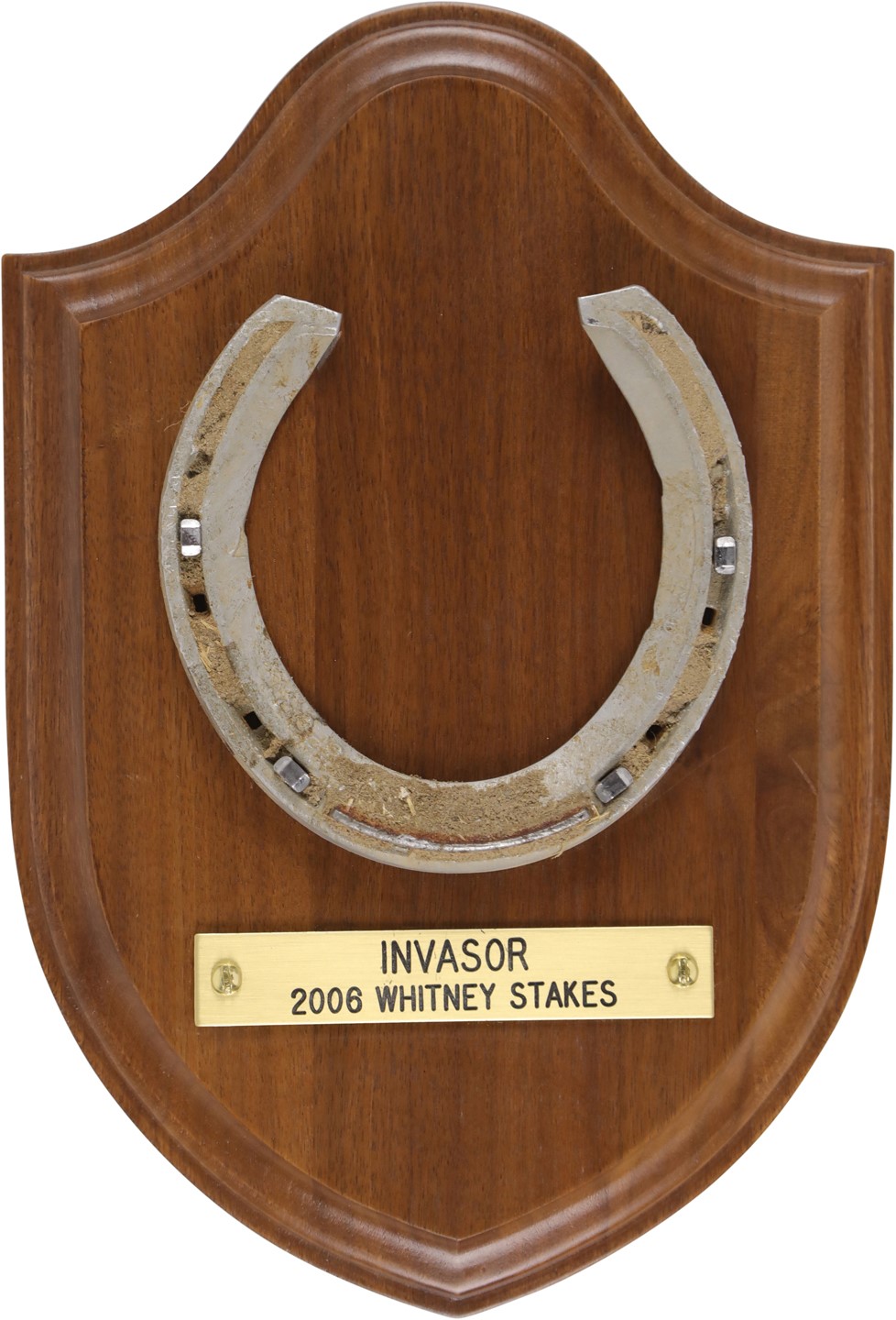 - Invasor Whitney Horse of the Year Shoe