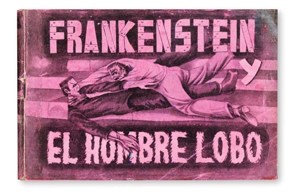 Monster Movies - "Frankenstein Meets the Wolfman" Card Album (Spain)