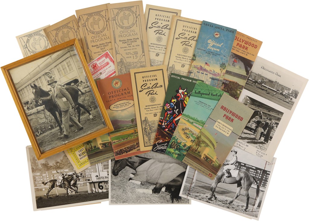 Horse Racing - Select C.S. Howard Stable Stars Program Collection