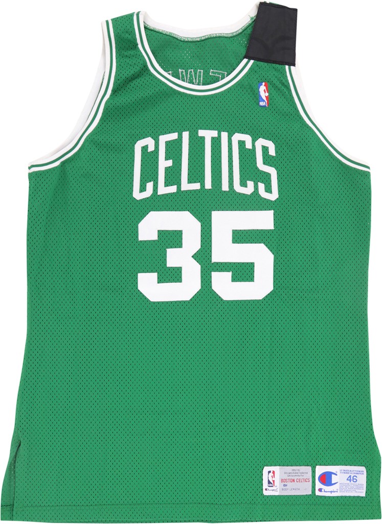 - 1992-93 Reggie Lewis Boston Celtics Game Worn Jersey
