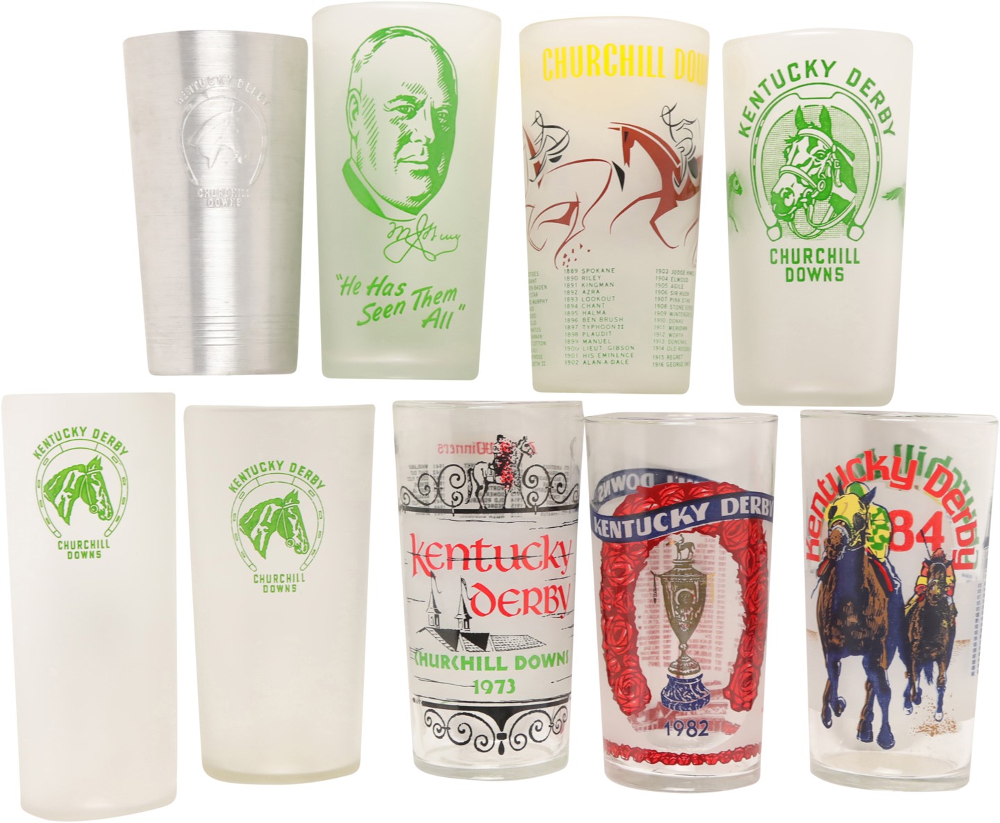 - Kentucky Derby Glass Collection