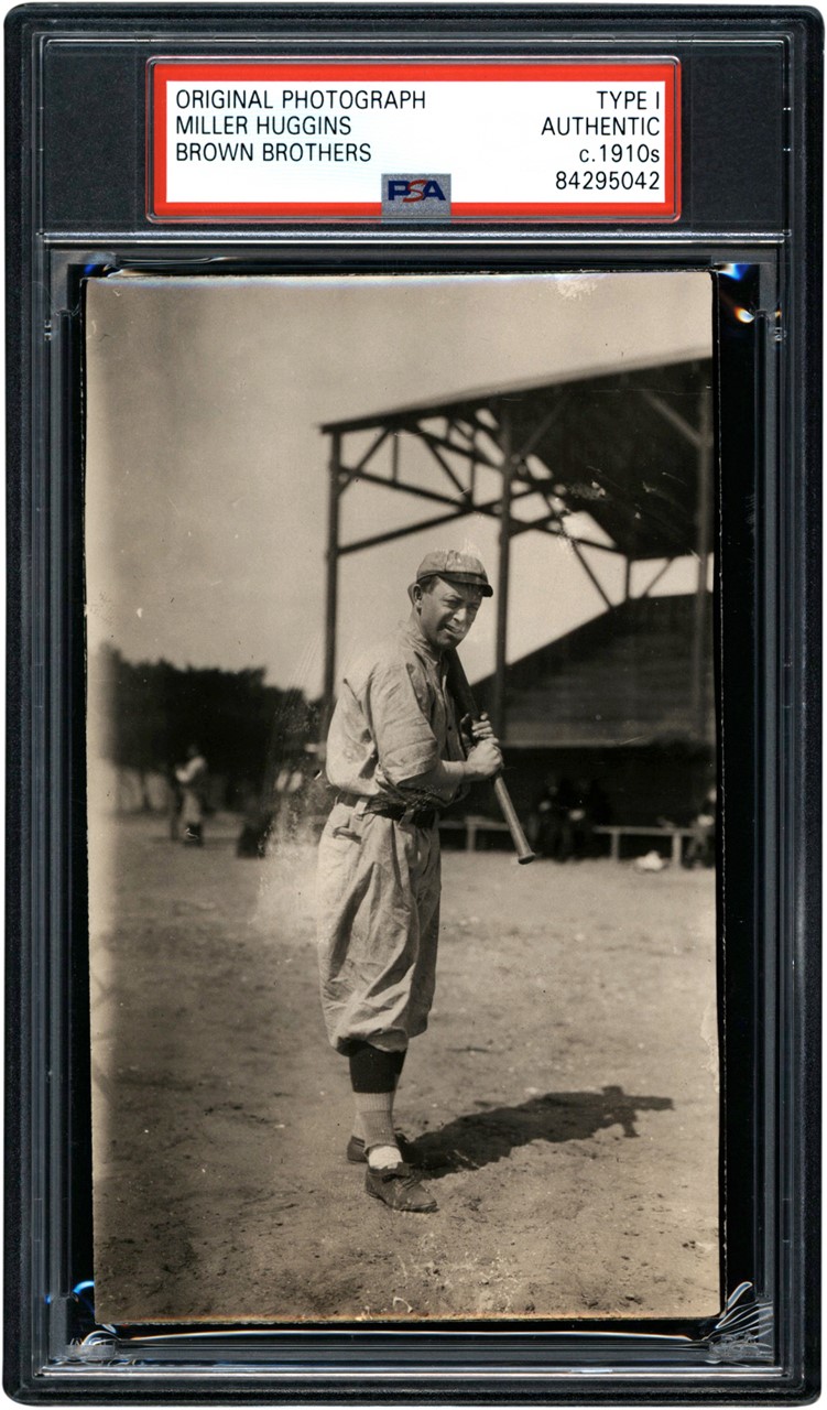 The Brown Brothers Collection - Early Miller Huggins St. Louis Cardinals Photograph (PSA Type I)