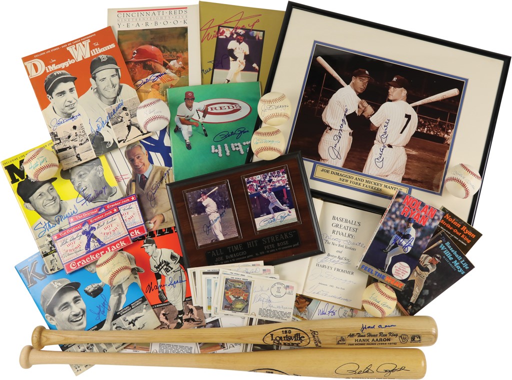 Baseball Autographs - Hall of Famers and Stars Autograph Collection (115+)