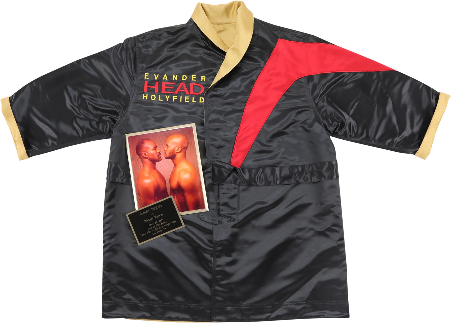 - April 22, 1994 Evander Holyfield Fight Worn Boxing Robe