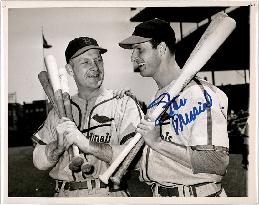 St. Louis Cardinals - 1948 Stan Musial Signed Photograph