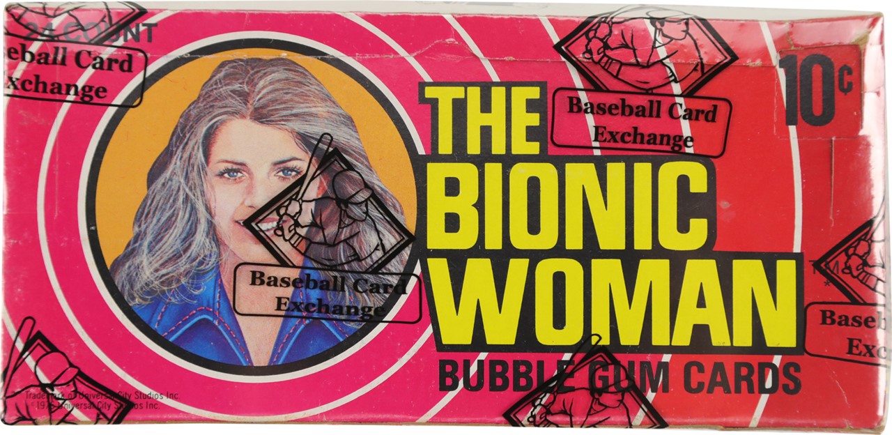 - 1976 Donruss The Bionic Woman Unopened Wax Box (BBCE)