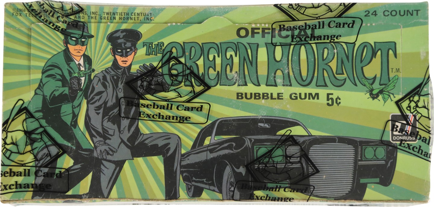 - 1966 Donruss Green Hornet Unopened Wax Box (BBCE)