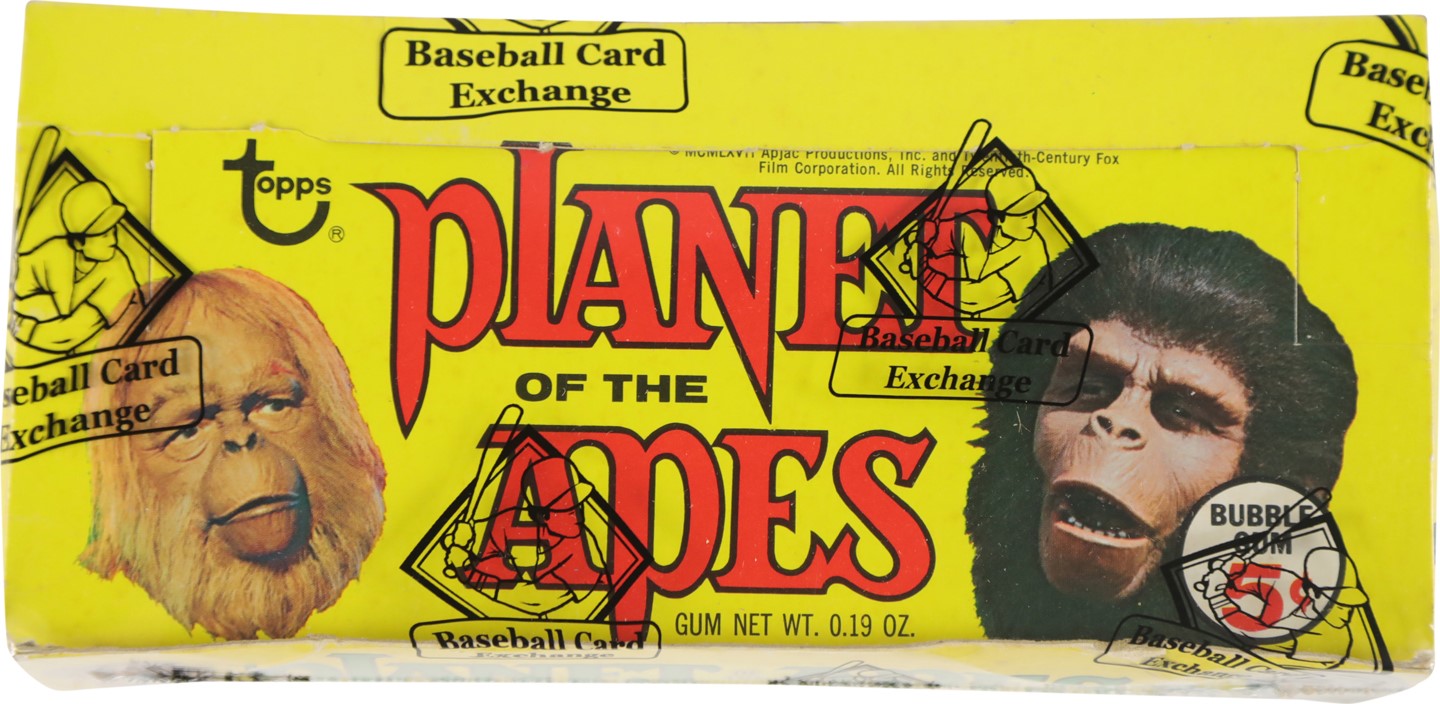- Rare 1969 Topps Planet of the Apes Unopened Wax Box (BBCE)