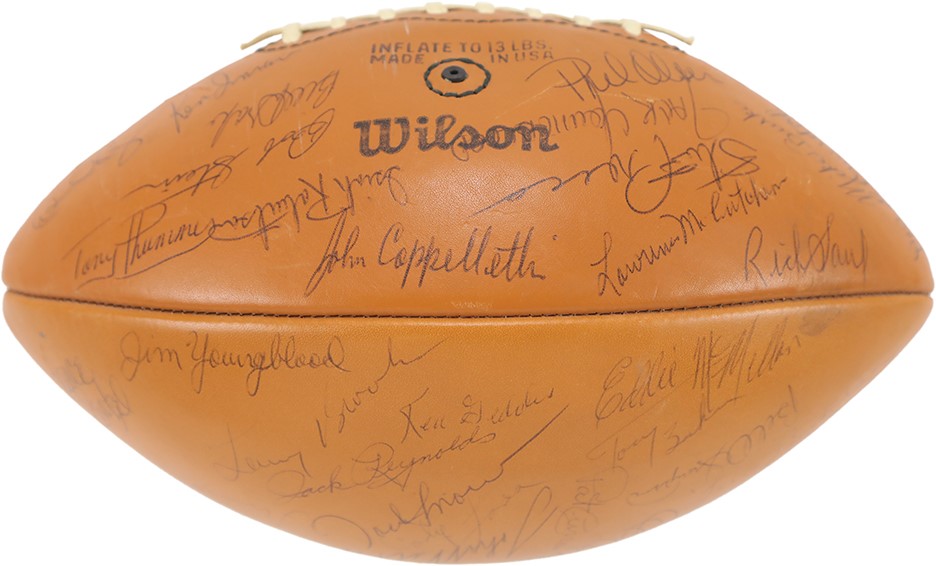Football - 1974 Los Angeles Rams Team Signed Football