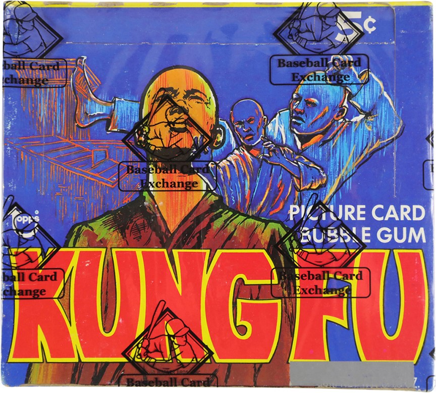 - 1973 Topps Kung Fu Unopened Wax Box (BBCE)