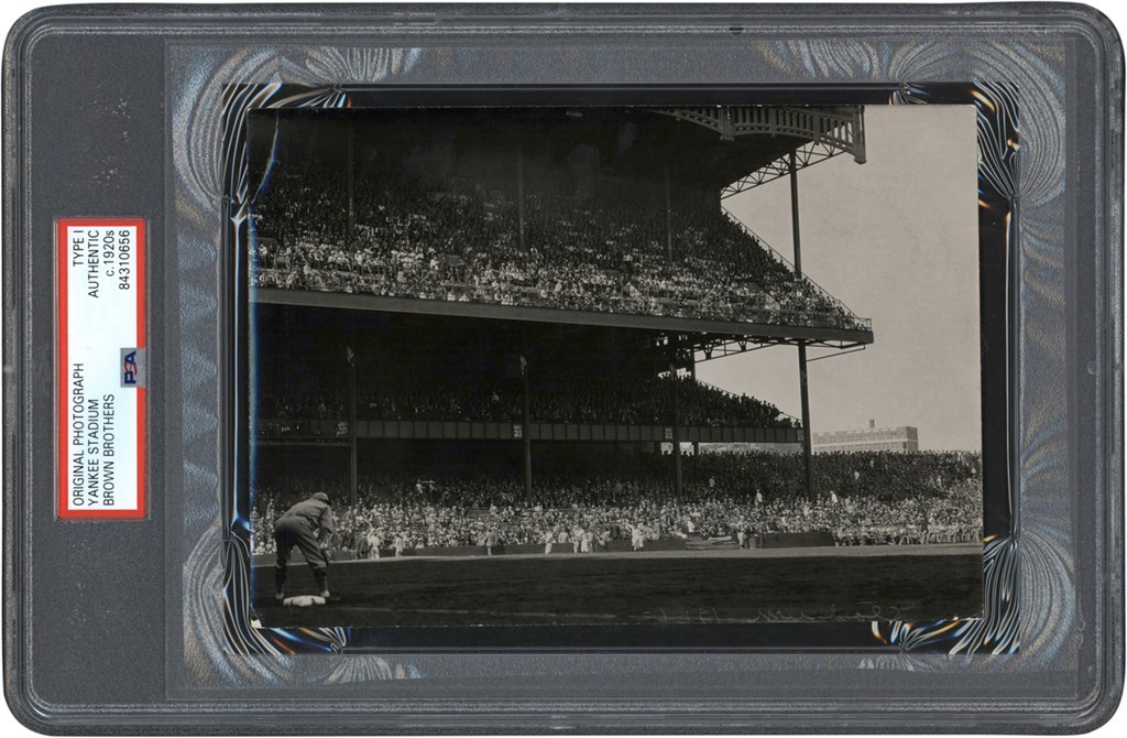 - Early View of Yankee Stadium Photograph (PSA Type Type I)