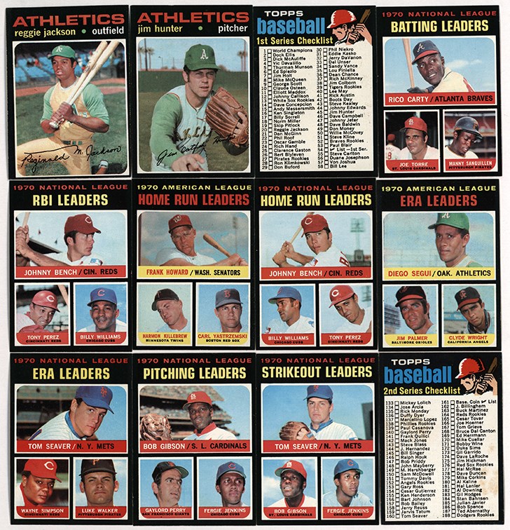 - 1971 Topps Baseball Card Hoard (11,022)