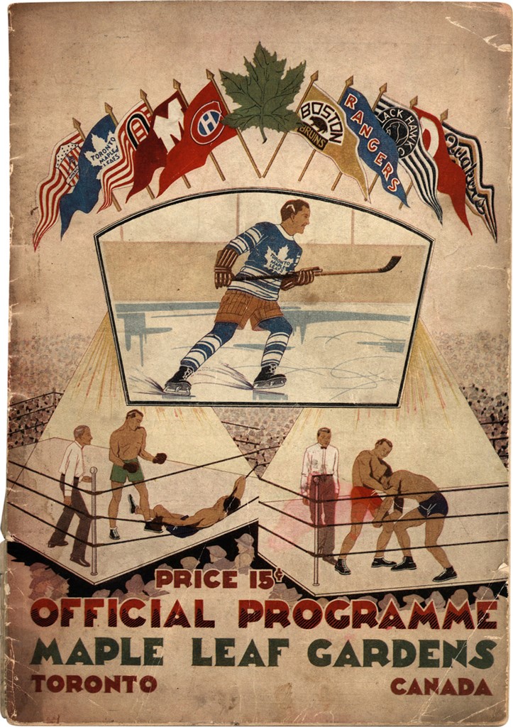 - 1931 Opening Night of Maple Leafs Gardens Program