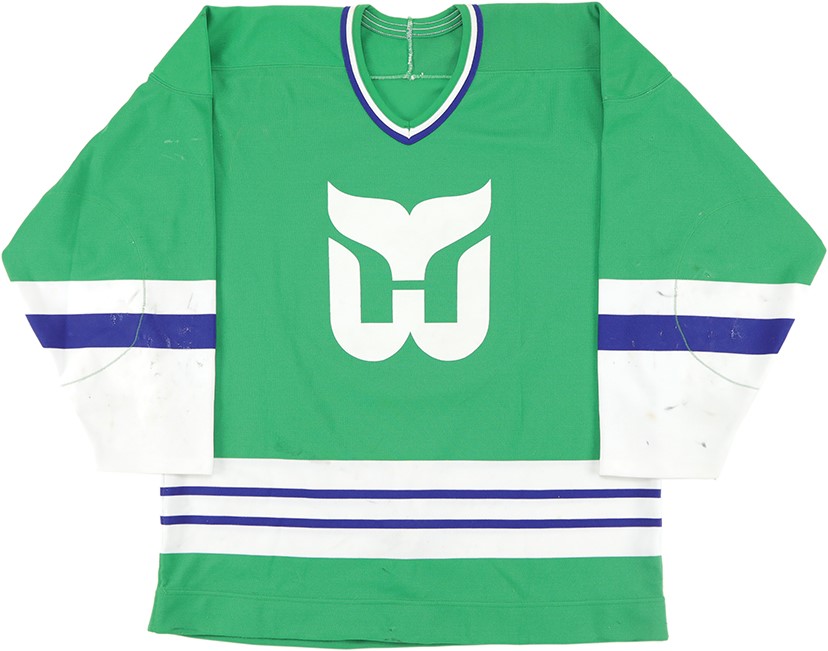 Hockey - 1980s Ron Francis Hartford Whalers Practice Jersey