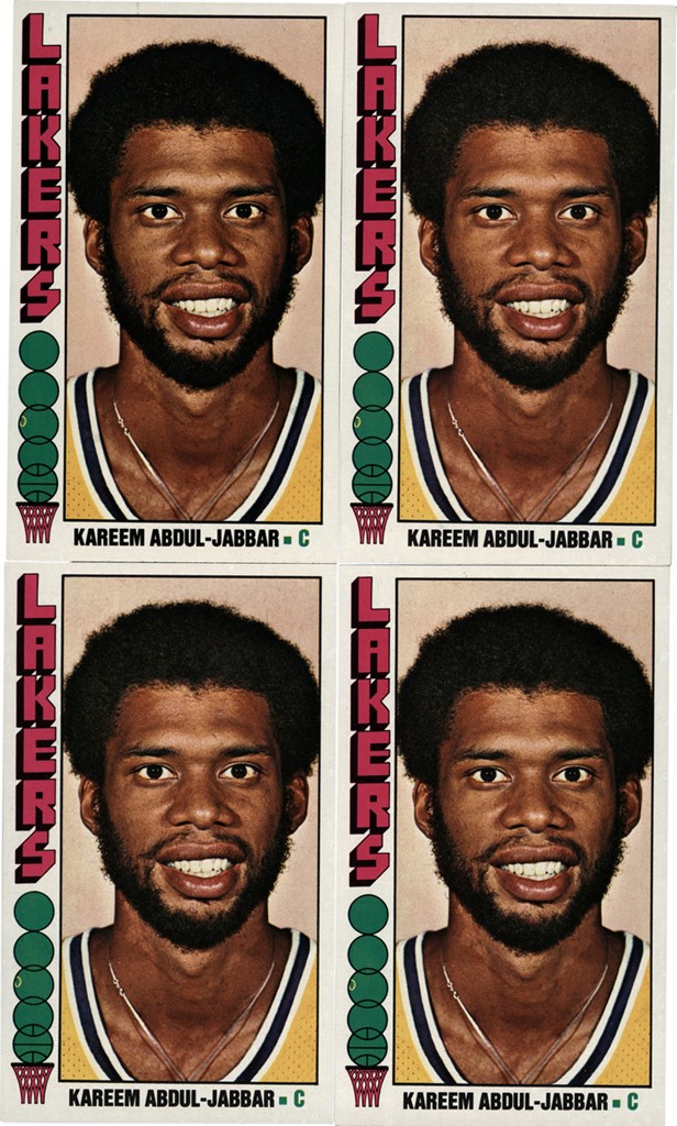 Basketball Cards - 1976 Topps #100 Kareem Abdul-Jabbar Collection (20)