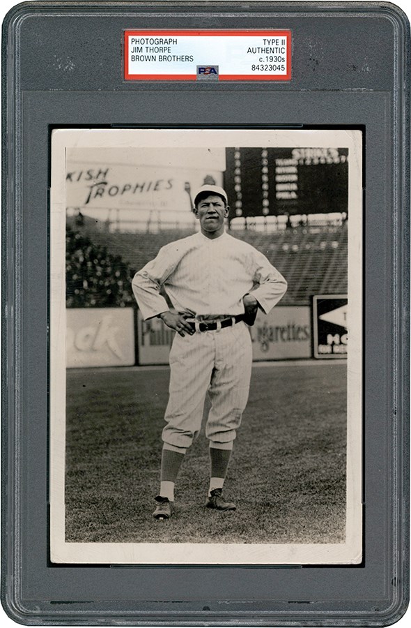 - Jim Thorpe at the Polo Grounds Type II Photograph