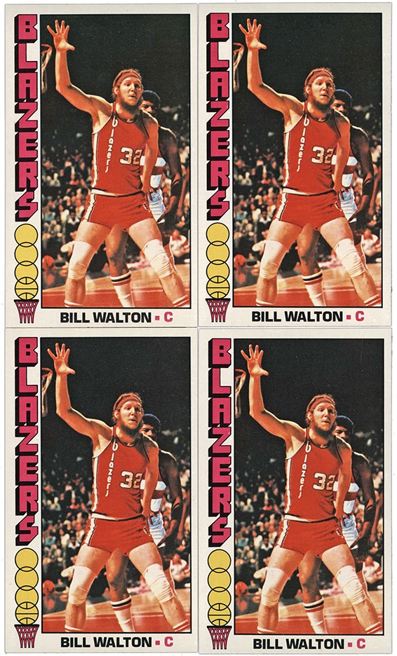 Basketball Cards - 1976 Topps #57 Bill Walton (19)