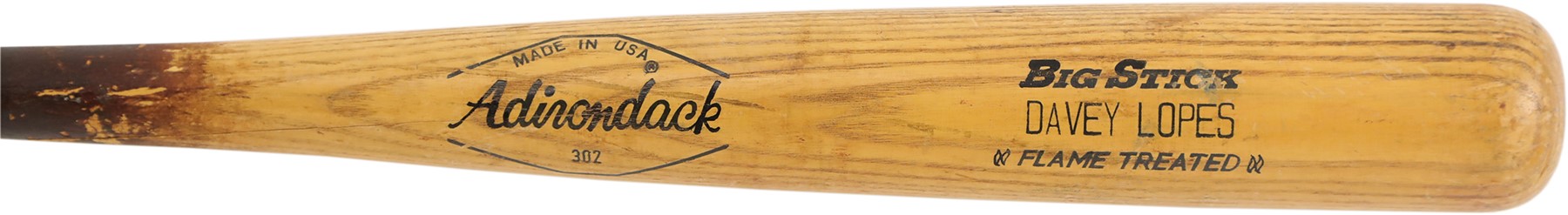 - 1970s Davey Lopes Los Angeles Dodgers Game Used Bat