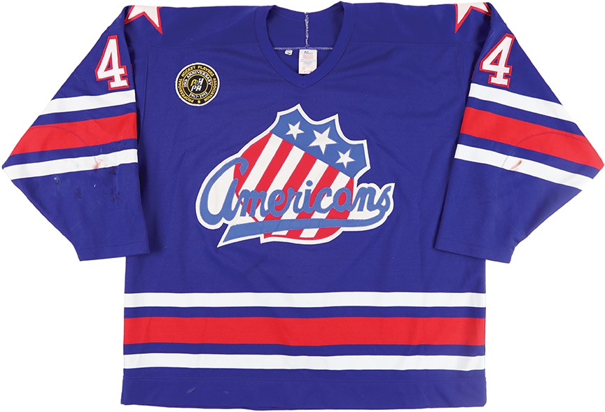 Hockey - 1991-92 Rochester American Game Worn Jersey