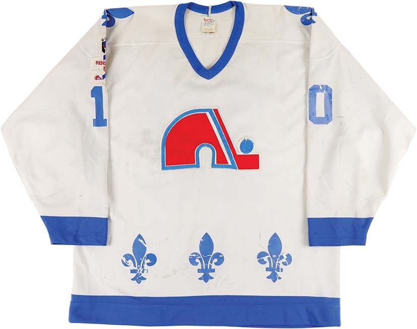 - 1986-87 Quebec Nordiques Game Worn Jersey