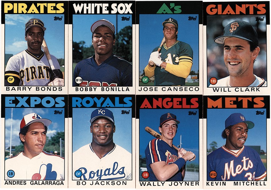 Baseball and Trading Cards - 1986 Topps Traded Baseball Card Collection (206)