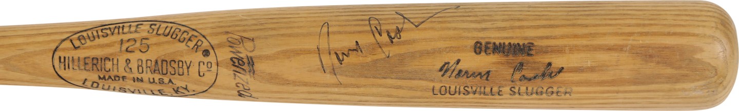 Ty Cobb and Detroit Tigers - 1965-68 Norm Cash Detroit Tigers Signed Game Used Bat
