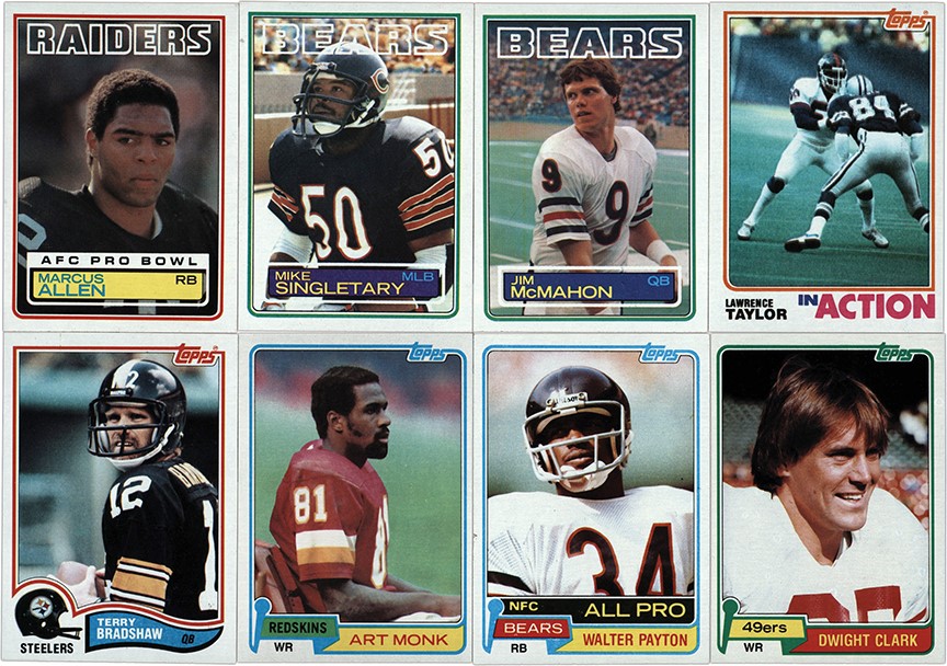 - 1976-1983 Topps Football All Star Card Collection (163)