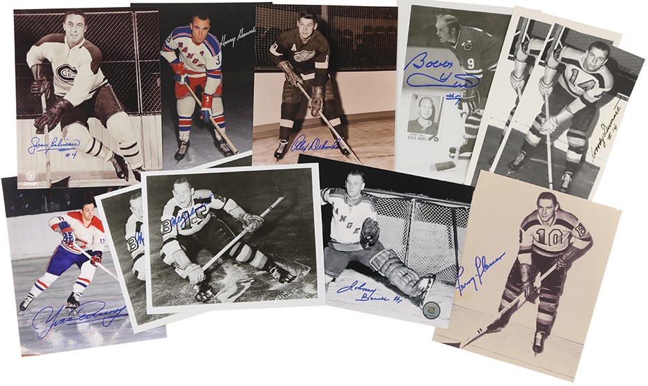 - Hockey Greats Signed Photo Collection (11)