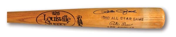 - 1980 Pete Rose All-Star Game Used Bat (35")