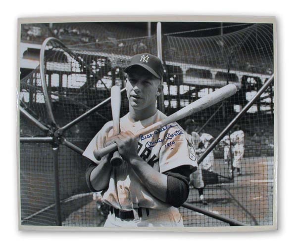Mickey Mantle Signed Large Photograph (16x20")