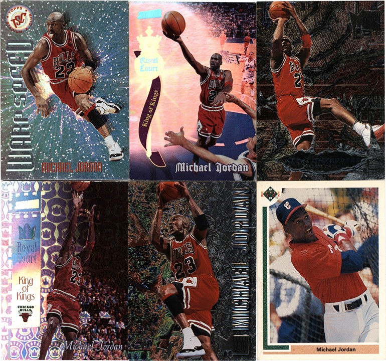- 1990's Michael Jordan Trading Card Archive (315)