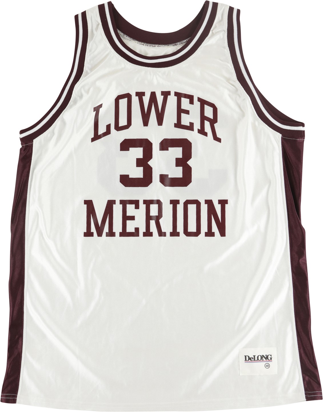 - Kobe Bryant Lower Merion High School Game Worn Jersey - Sources from Kobe's Agent & Former NBA Player (MEARS A10)