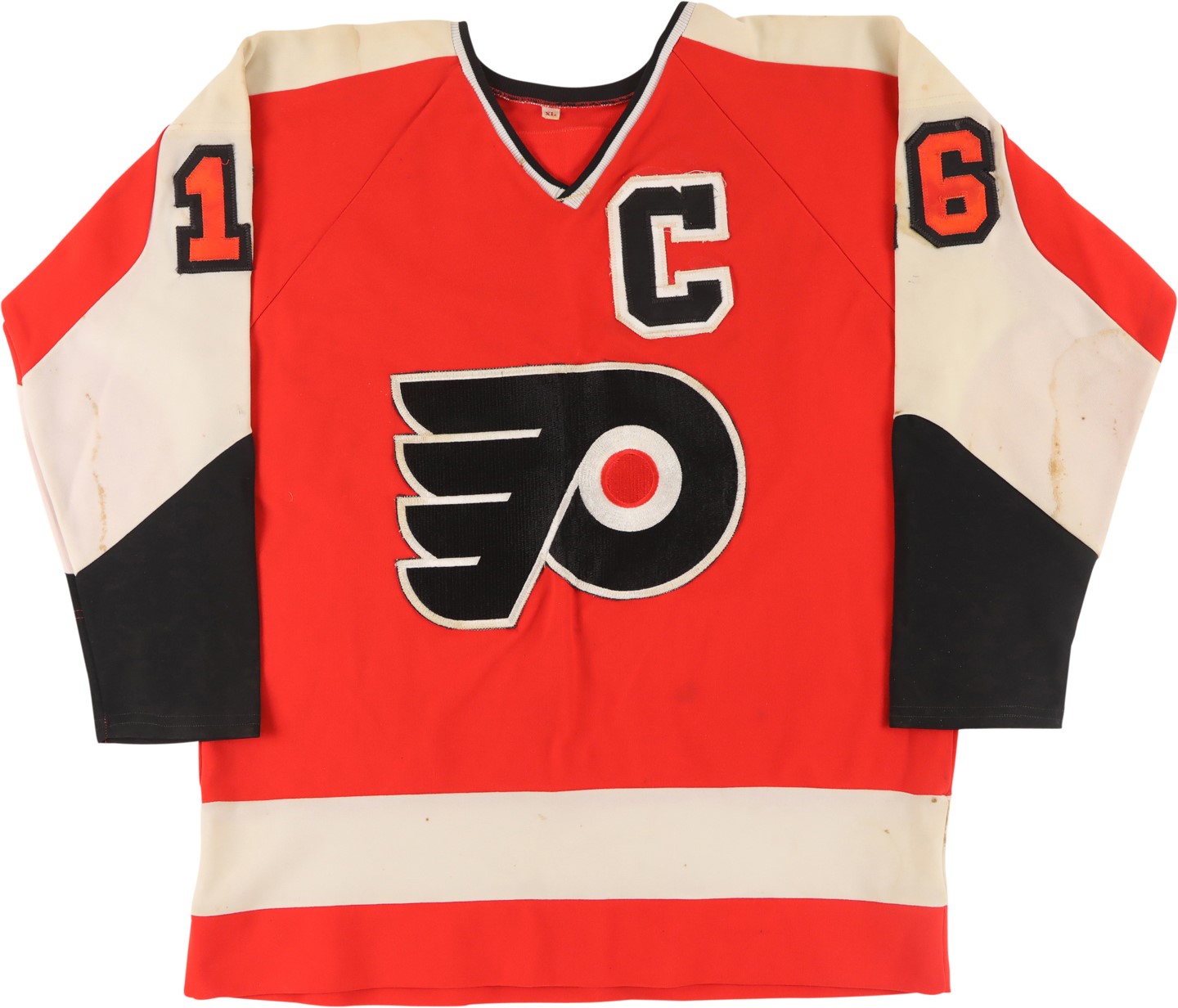 Hockey - Circa 1976 Bobby Clarke Philadelphia Flyers Game Worn Jersey
