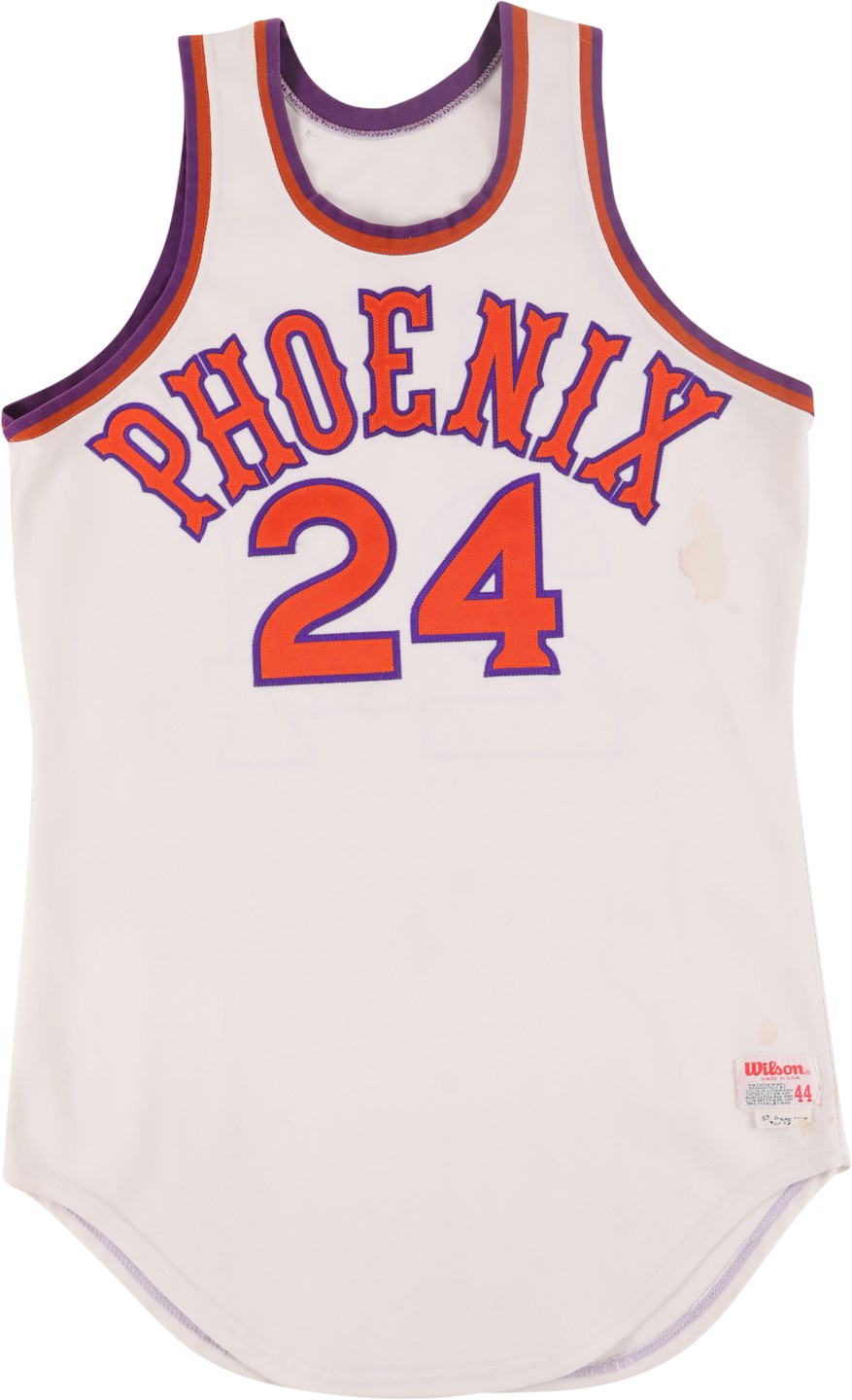 - Circa 1986 Jay Humphries Phoenix Suns Game Worn Jersey