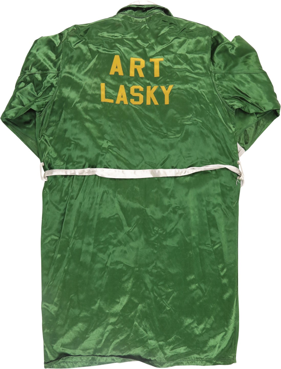 - 1930s Art Lasky Fight Worn Boxing Robe