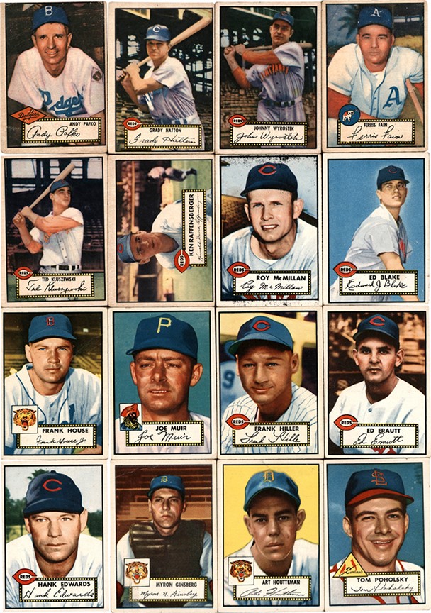 Baseball and Trading Cards - 1943-1953 Topps, Bowman & Red Man Collection with 1952 Topps #1 Pafko (233)