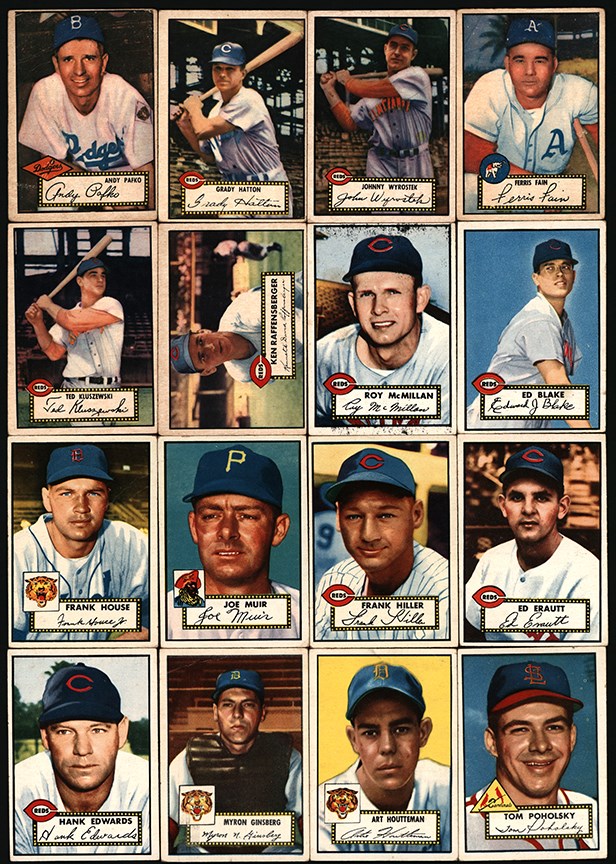- 1943-1953 Topps, Bowman & Red Man Collection with 1952 Topps #1 Pafko (233)