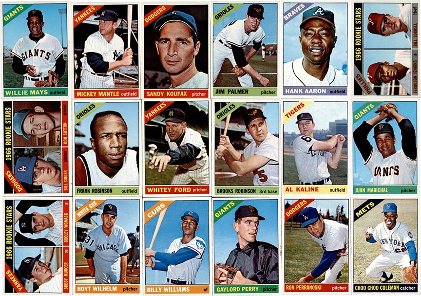 1966 Topps Complete Set (598)