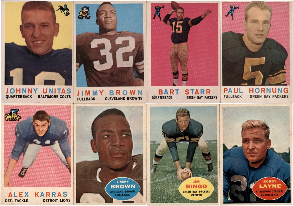 - 1956-1961 Topps Football Card Collection (487)