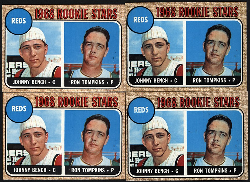 - 1963-1973 Topps Baseball Card Hoard with Hall of Famers and Four Bench Rookies (1,047)