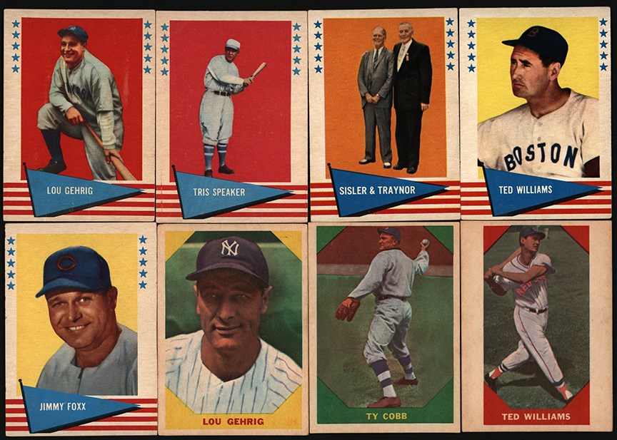 - 1954-1962 Fleer, Post, Wilson Franks & More Baseball Card Collection (674)